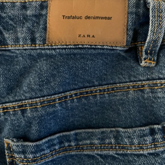Zara Women's Denim Jeans - Size 0 - Picture 4 of 7